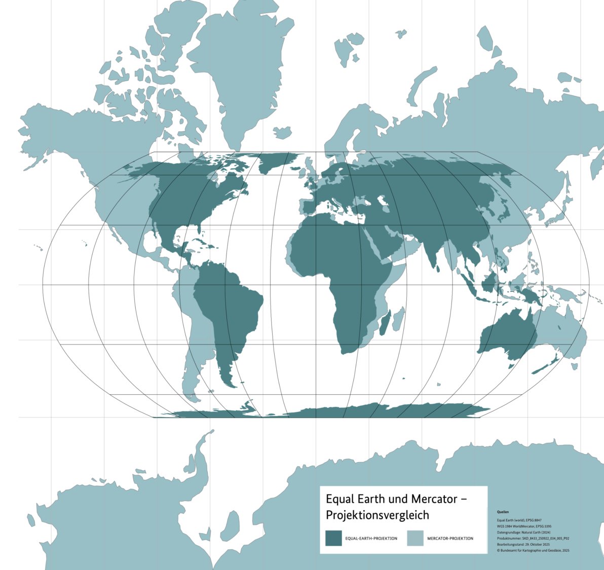 UN Votes to Adopt New World Map Showing Africa's True Size